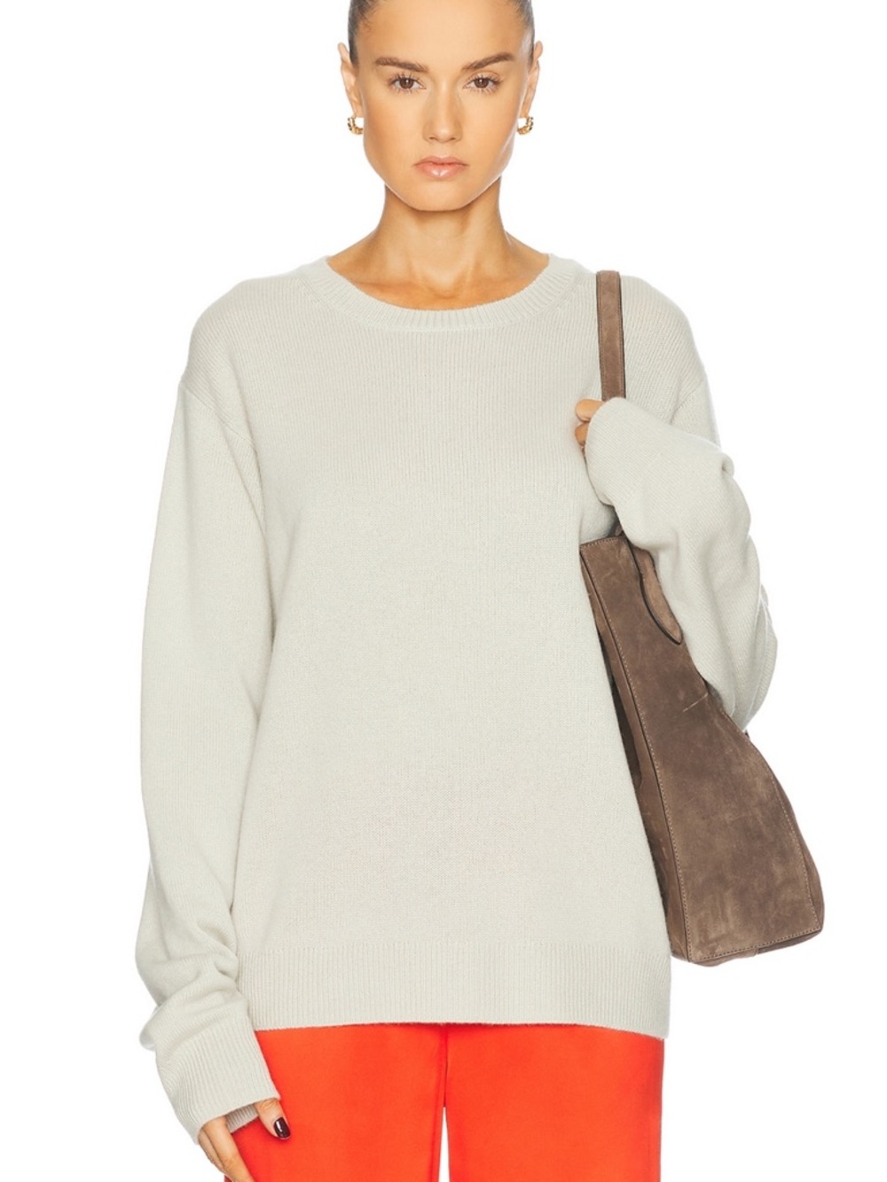 Eterne James cashmere sweater in Dove